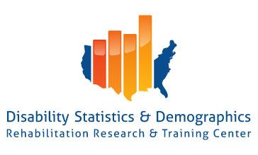 Disability Statistics and Demographics Rehabilitation and Research Training Center graphic for decoration only