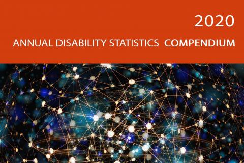 Cover image of 2020 Annual Disability Statistics Compendium